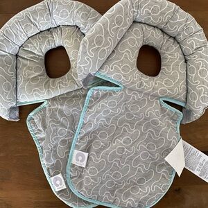 Pair of 2 - Boppy Head Support Pillow- Car Seat Insert